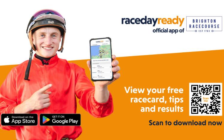 Raceday Ready, download the new app today to view your racecard, store your racing tickets and more!